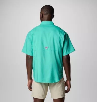 Columbia Men’s PFG Tamiami™ II Short Sleeve Shirt - Tall Glaze Green