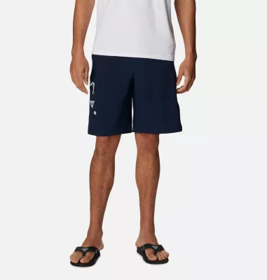 columbia Men's PFG Terminal Tackle™ Shorts Collegiate Navy White