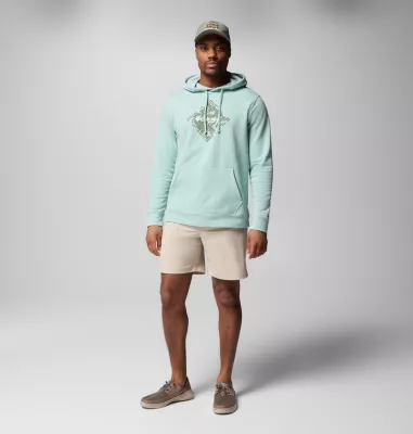 Columbia Men's PFG™ Diamond Fill Hoodie Misty Jade Diamond Fill