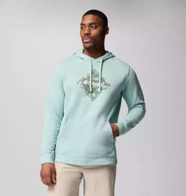columbia Men's PFG™ Diamond Fill Hoodie Misty Jade Diamond Fill