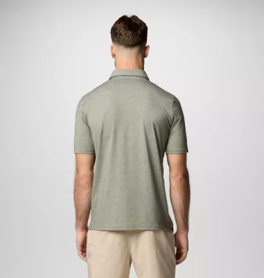 Columbia Men's PFG Uncharted™ Polo Shirt Cypress Heather