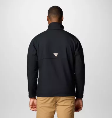 Columbia Men's PHG Ascender鈩?II Softshell Jacket Black Timberwoods Camo