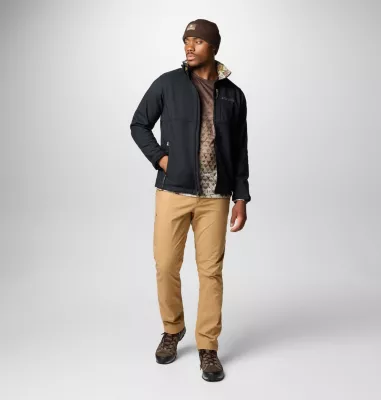 Columbia Men's PHG Ascender鈩?II Softshell Jacket Black Timberwoods Camo