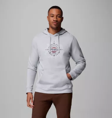 columbia Men's PHG™ Topo Hunt Hoodie Cool Grey Nocturnal Topo Hunt