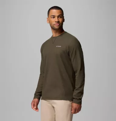 Columbia Men's Pitchstone™ Knit Crew II Greenscape Heather