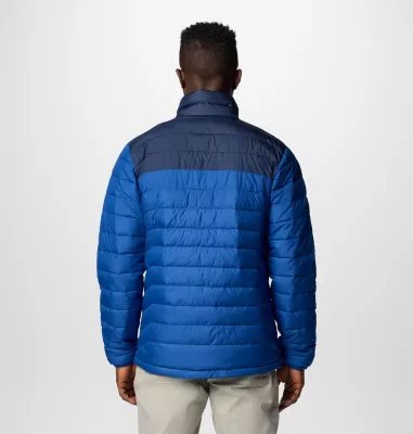 Columbia Men's Powder Lite™ II Jacket Mountain Blue Collegiate Navy