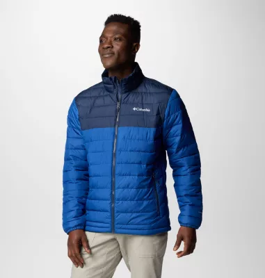 Columbia Men's Powder Lite™ II Jacket Mountain Blue Collegiate Navy