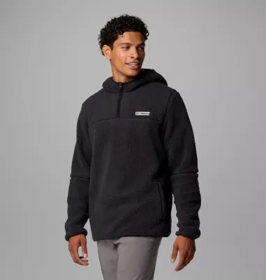Columbia Men's Rugged Ridge™ III Sherpa Pullover Hoodie Black