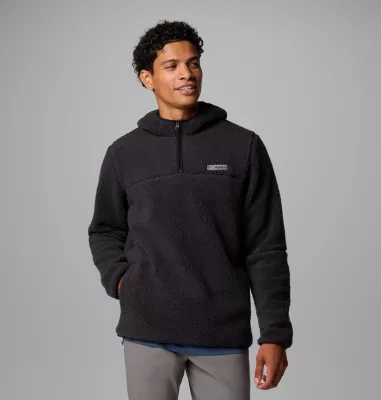 columbia Men's Rugged Ridge™ III Sherpa Pullover Hoodie Black