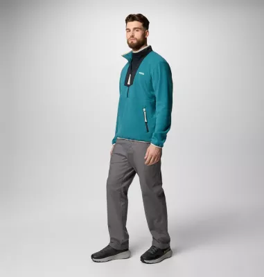 Columbia Men's Sequoia Grove™ Half Zip Fleece River Blue Black