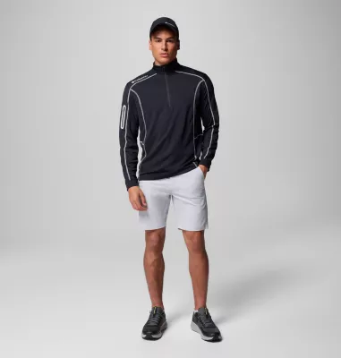 Columbia Men's Shotgun Quarter Zip Golf Pullover Black