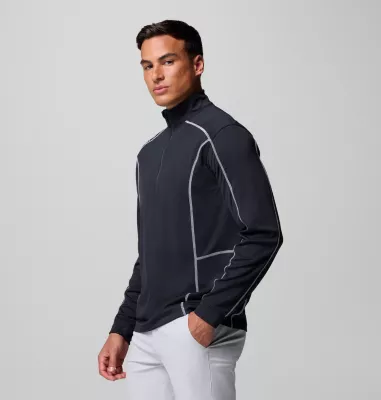 Columbia Men's Shotgun Quarter Zip Golf Pullover Black