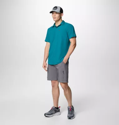 Columbia Men's Silver Ridge™ Utility Lite Short Sleeve Shirt River Blue
