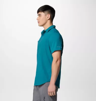 Columbia Men's Silver Ridge™ Utility Lite Short Sleeve Shirt River Blue