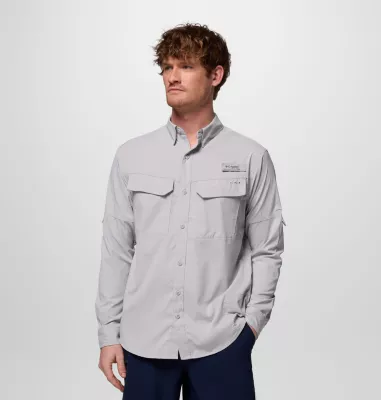 columbia Men's Skiff Guide™ II Long Sleeve Shirt Cool Grey columbia Men's Skiff Guide™ II Long Sleeve Shirt Cool Grey