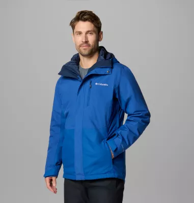 Columbia Men's Snow Glide™ II Interchange Jacket - Tall Mountain Blue