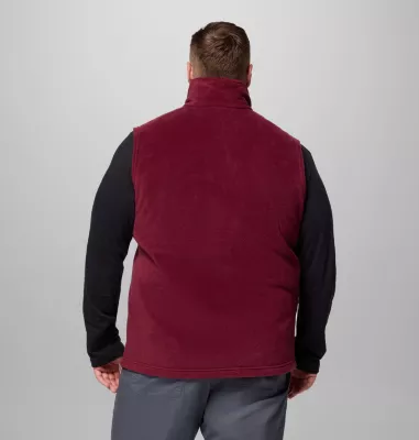 Columbia Men's Steens Mountain™ Fleece Vest - Big Rich Wine