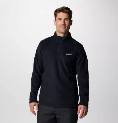 columbia Men's Steens Mountain™ Half Snap II Fleece Pullover Black