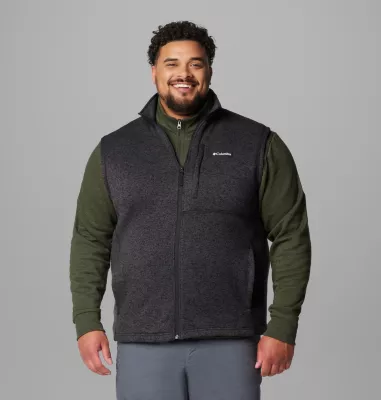 columbia Men's Sweater Weather™ II Vest - Big Black Heather Black