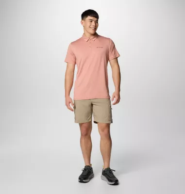 Columbia Men's Tech Trail™ Utility Polo - Tall Tuscan Heather