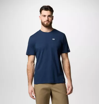 columbia Men's Thistletown Hills™ Pocket T-Shirt Collegiate Navy Heather