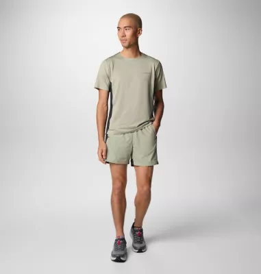 Columbia Men's Three Pitch™ Short Sleeve Crew Safari Black