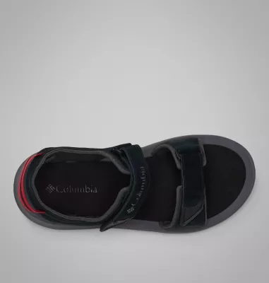 Columbia Men's Trailstorm™ Hiker Two Strap Sandal Black Dark Grey