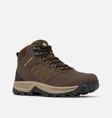 Columbia Men's Transverse™ Hike Waterproof Shoe - Wide Cordovan Golden Yellow