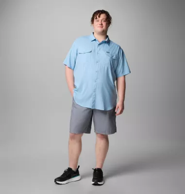 Columbia Men's Utilizer™ II Solid Short Sleeve Shirt – Big Ripple Blue