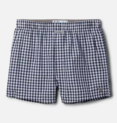 Columbia PFG Printed Woven Boxer - 3 Pack Collegiate Navy/Red Spark/Collegiate Navy