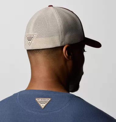 Columbia PHG Game Flag™ Mesh Ball Cap Red Rocks Dark Stone Dog Flag