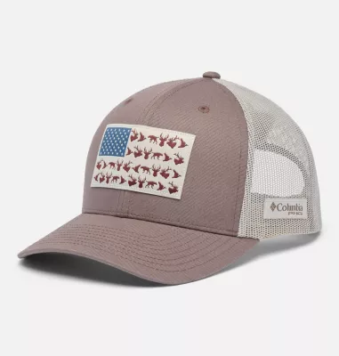 columbia PHG Game Flag™ Mesh Snapback Iron Dark Stone Hunting Flag