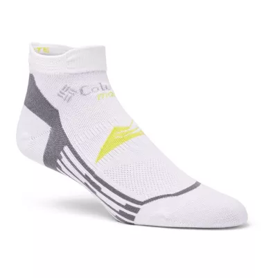 columbia Sensil Breeze Optical Lines Run Low-Cut Socks - 1 Pack White
