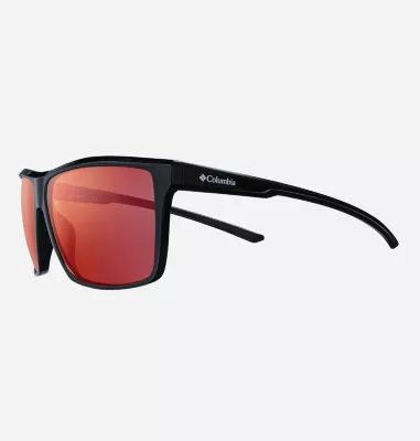 Columbia Timber Pointe Polarized Sunglasses Black/Red Mirror