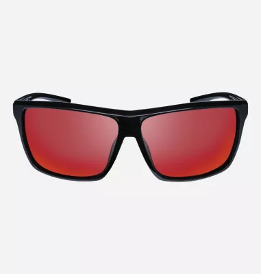 columbia Timber Pointe Polarized Sunglasses Black/Red Mirror