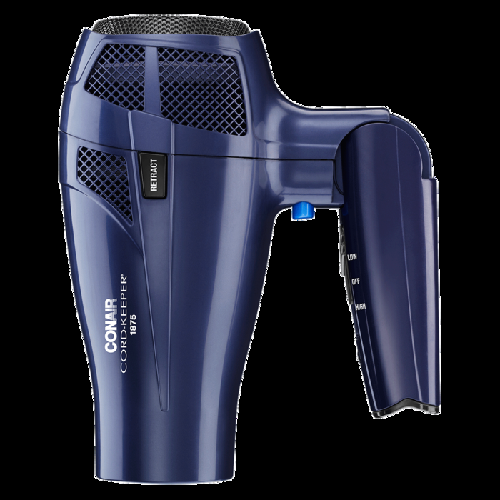 Comair Cord-Keeper Hair Dryer With Folding Handle