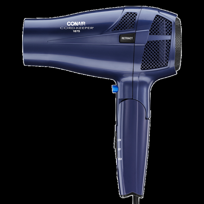 comair Cord-Keeper Hair Dryer with Folding Handle