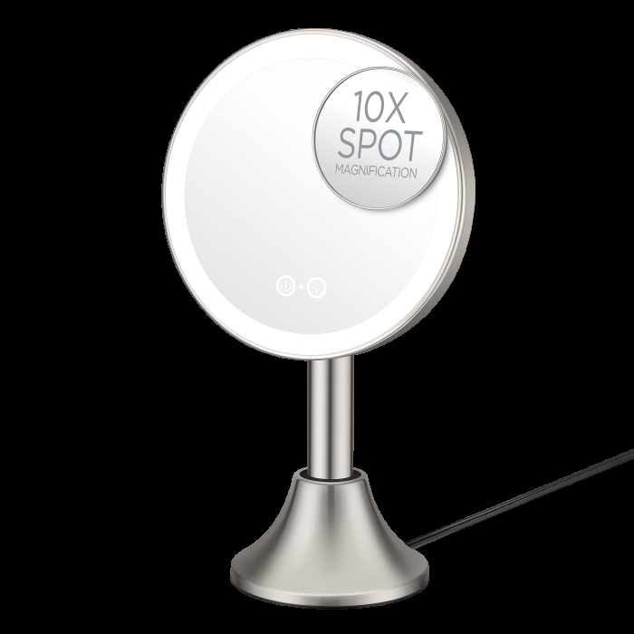 Comair LED-Lighted Handheld Rechargeable Mirror