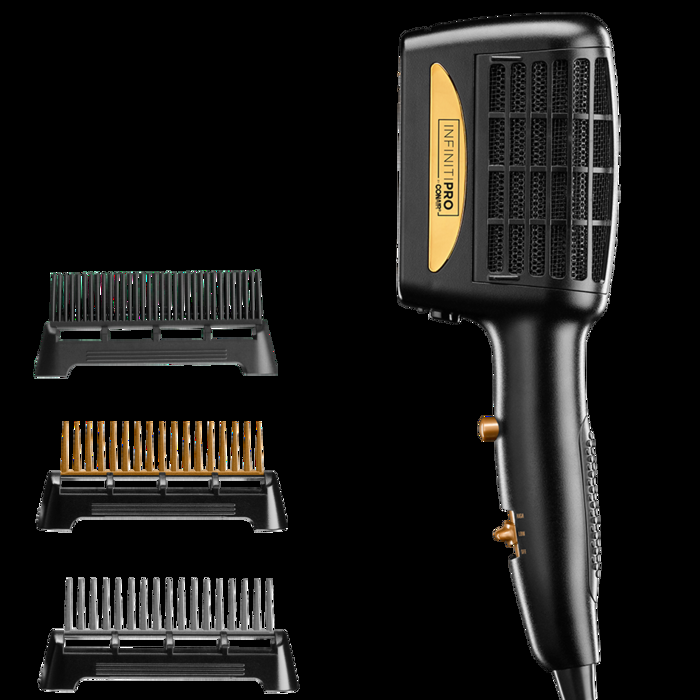 comair Detangle Straighten & Volumize 3-in-1 Ionic Styling Hair Dryer
