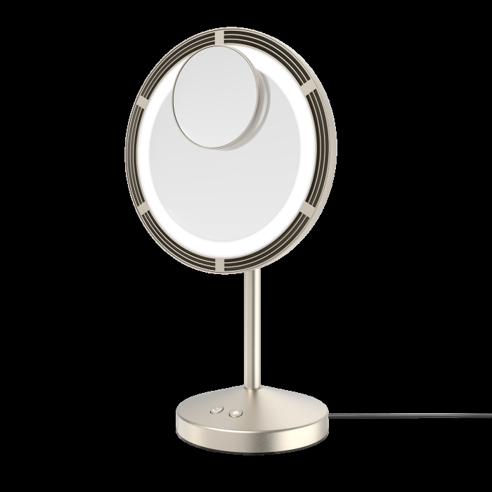 Comair LED-Lighted Fan Mirror With Spot Magnification
