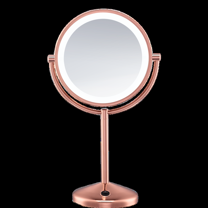 comair Reflections 1x/10x LED Rose Gold Makeup Mirror