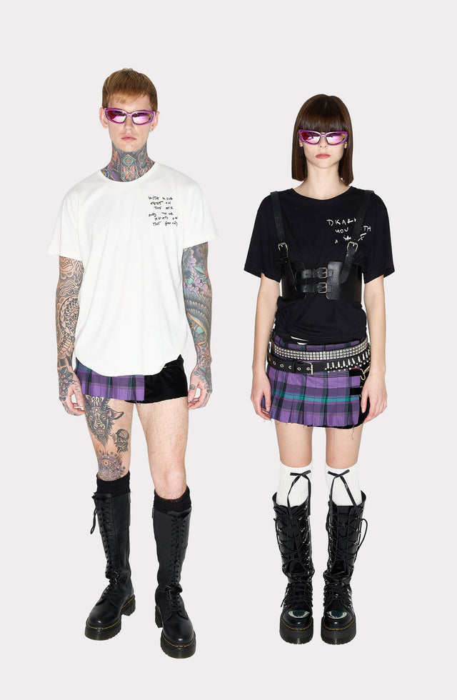 come on JACK MINI SKIRT VIOLET