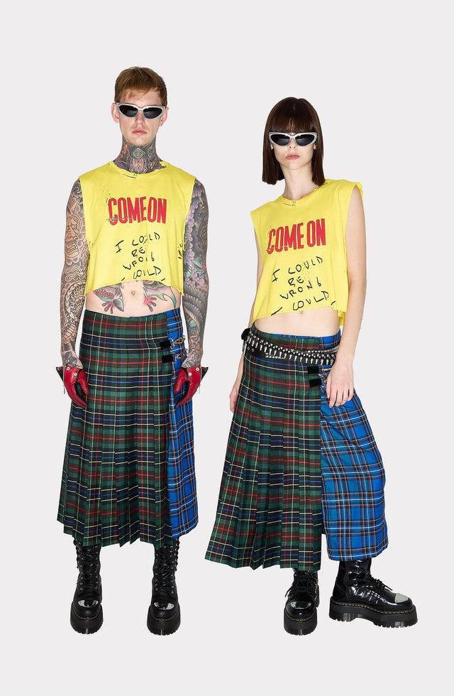 come on JACK SKIRT GREEN