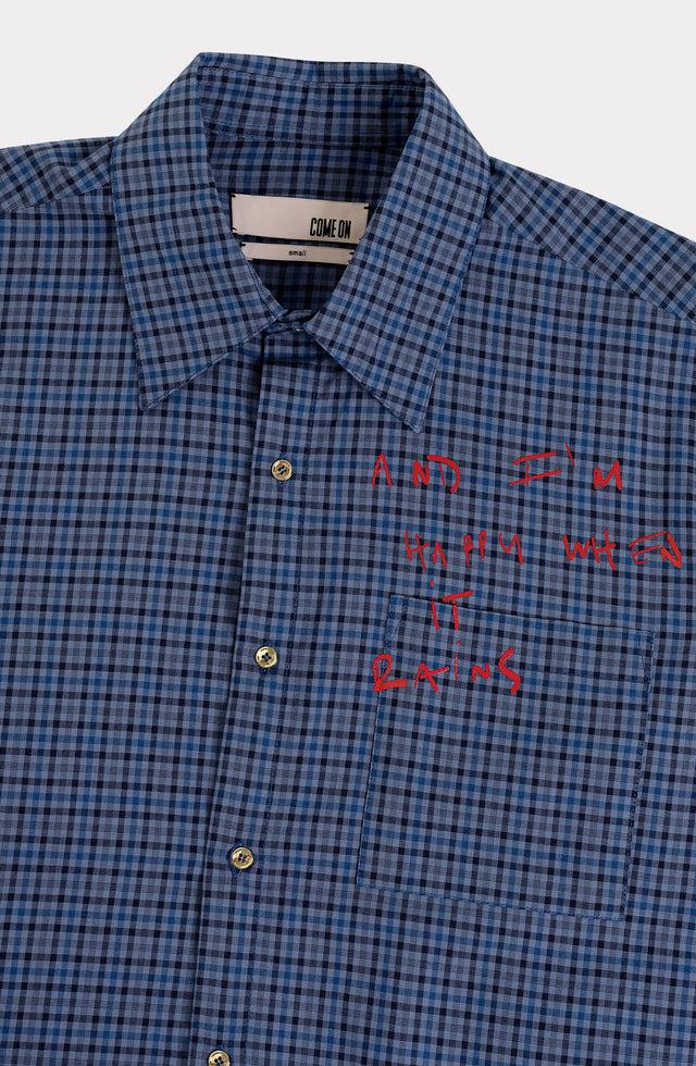 Come On LYRIC SHIRT BLUE