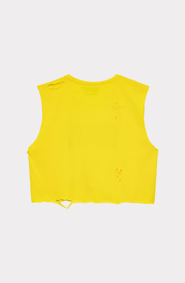 Come On TEAR ME APART T-SHIRT YELLOW