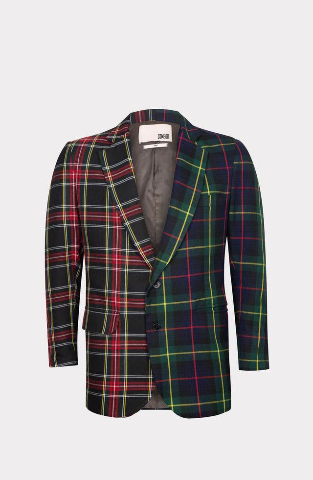 Come On SUIT LUIS JACKET GREEN & RED & EDITH PANT GREEN