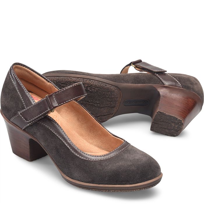 comfortiva Barnes Heels Lince Dark Brown (Brown)