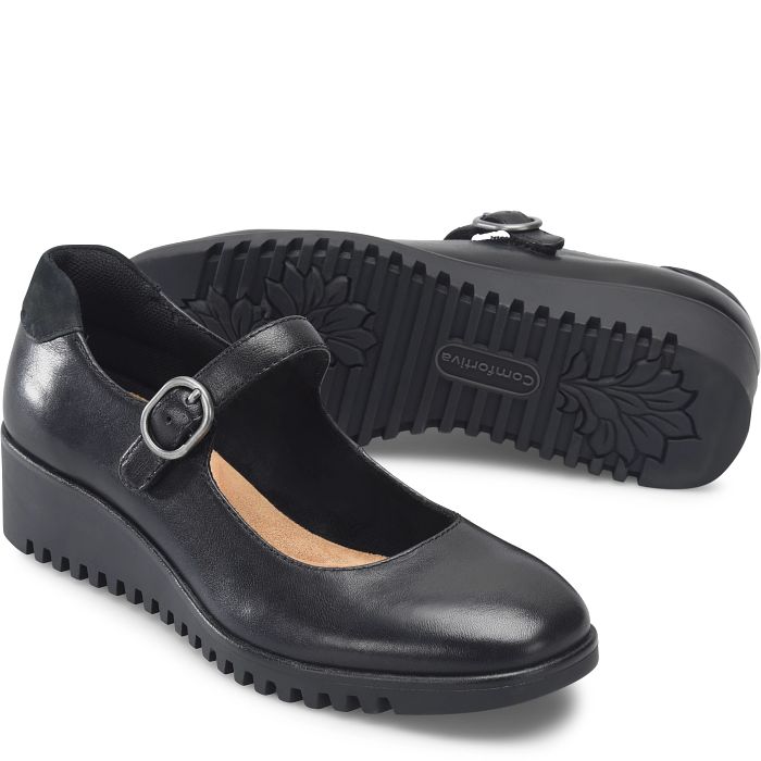comfortiva Debbie Slip-ons & Lace-ups Black