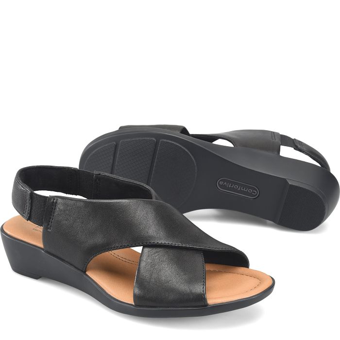 comfortiva Emilee Sandals Black