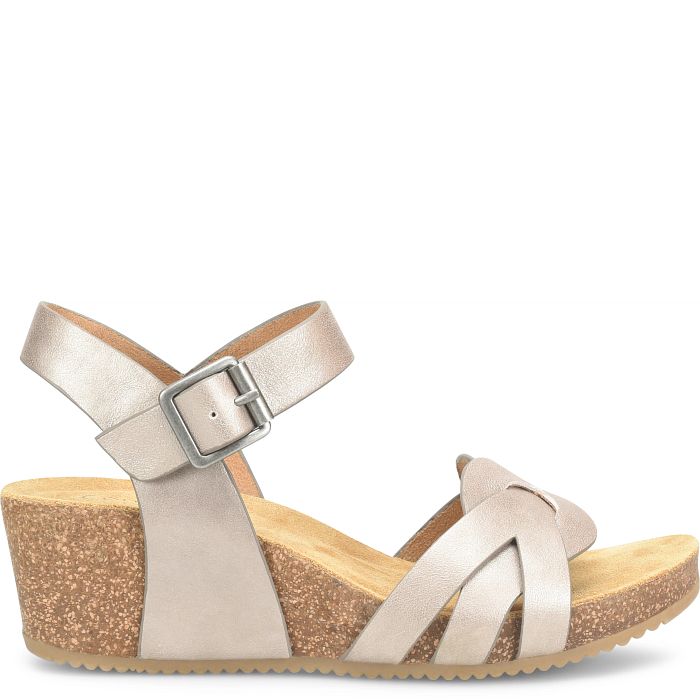 Comfortiva Erena Wedges Pewter (Grey)